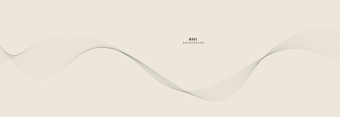 Abstract background with lines and smoke waves