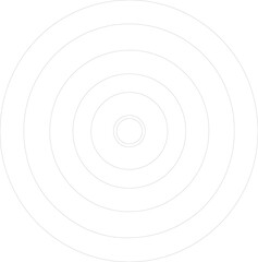 Obraz premium target outline