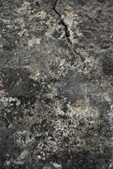 Damaged cement concrete wall texture background, rusty uneven cement wall surface, Grungy abstract wall backdrop