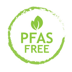  Doubts and uncertainties about dangerous PFAS Perfluoroalkyl and Polyfluoroalkyl Substances used due to their enhanced water-resistant properties - Concept with question mark and postcard. 