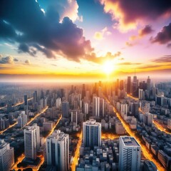 Fototapeta premium Background of technological concepts