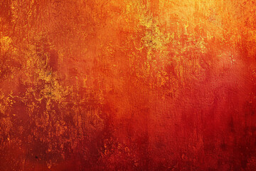 Fiery vintage textured gradient background with warm yellow, red, and orange hues for artistic wallpaper and web design, featuring a distressed, grunge effect and a retro, aged look