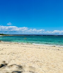 The beach at The Royal Bahamian Sandals Resort in Nassau, Bahamas.