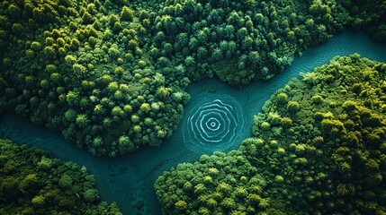 A captivating series of aerial photographs that showcase the beauty and diversity of renewable energy landscapes around the