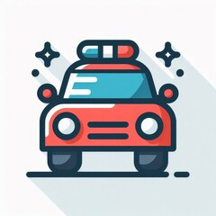 Fototapeta premium illustration of a car