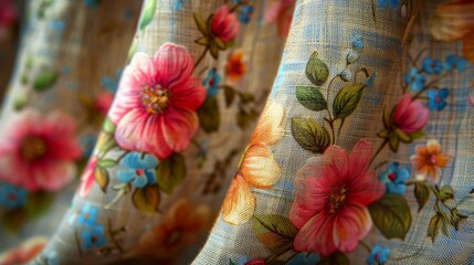Textile Triumph Illustrate the art of repurposing vintage linens or