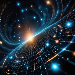 Obraz premium Background of technological concepts