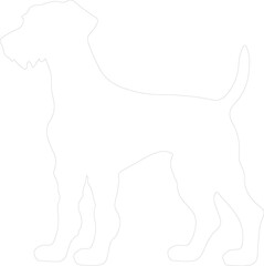 Bedlington Terrier outline
