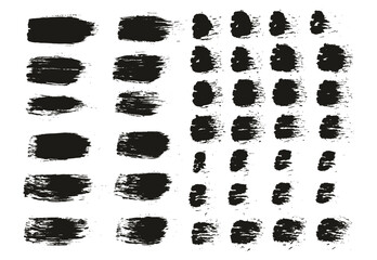 Hand Drawn Round Brush Regular Straight Lines Mix Artist Brush High Detail Abstract Vector Background Mix Set 