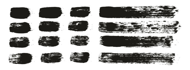 Hand Drawn Round Brush Regular Straight Lines Mix Artist Brush High Detail Abstract Vector Background Mix Set 
