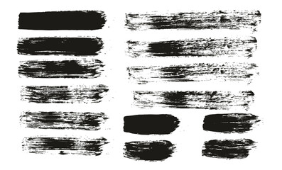 Hand Drawn Round Brush Regular Straight Lines Mix Artist Brush High Detail Abstract Vector Background Mix Set 