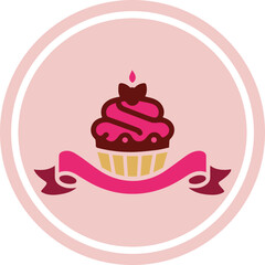 cupcake with cherry