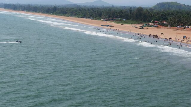 Murdeshwar Beach Paradise Aerial View