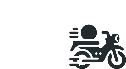 bicycle icon isolated on white