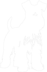 Standard Schnauzer outline