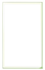 Rectangular frame graphic element