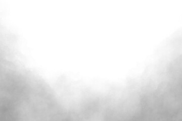 Enigmatic Wisps: Grey Fog and Smoke against a transparent background. Specialized rendition of Smoke, Clouds, and Fog