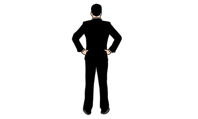 silhouette of a person