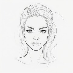 Fototapeta premium portrait of a woman