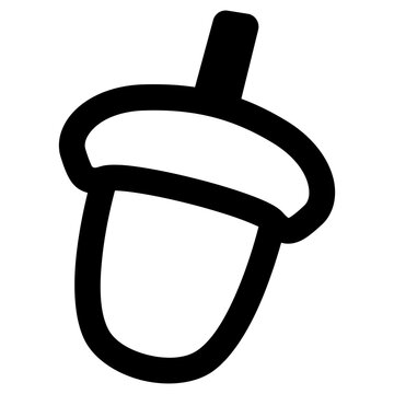 recommend clip art: Acorn Outline