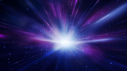 Naklejka premium Abstract purple glowing background