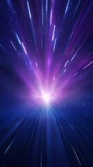 Naklejka premium Abstract purple glowing background