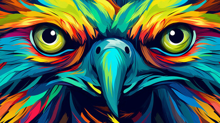 Obraz premium Parrot Pattern Background, Texture, Wallpaper, Background, Cell Phone Cover and Screen, Smartphone, Computer, Laptop, 16:9 Format - PNG