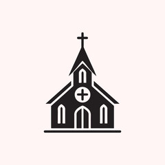 church icon vector