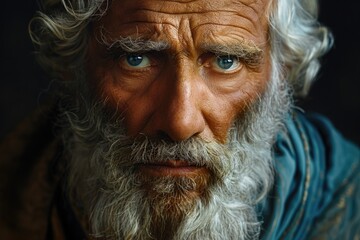 Abraham portrait. historical figure of the bible