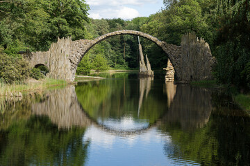Fototapeta premium bridge in the park