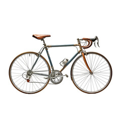 Fototapeta premium bicycle isolated on white