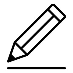 Pencil icon. Writing icon. Icon about writing