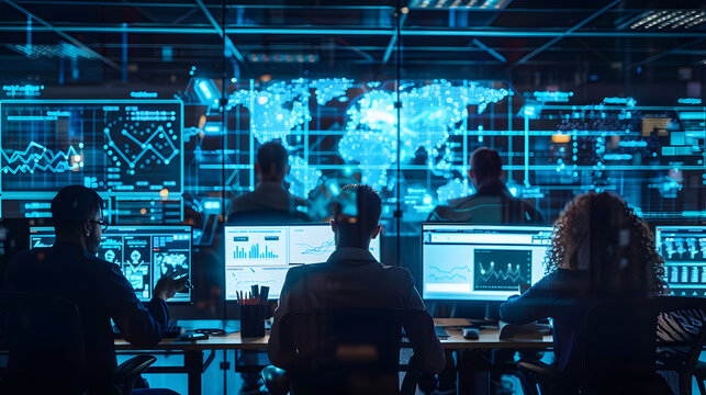 Incident Response and Cybersecurity Operations, incident response and cybersecurity operations with an image showing security teams coordinating response efforts during a cyber attack, AI
