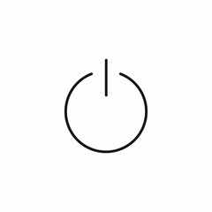 power on off switch icon