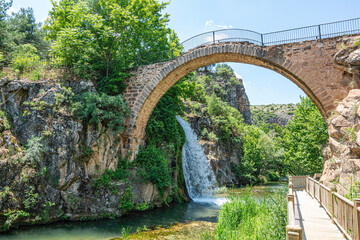 Clandras Köprüsü  is an ancient bridge in Turkey, the one arch bridge was constructed during the Phrygian era of Anatolia. Arch structures were introduced during  the Roman period in Uşak.