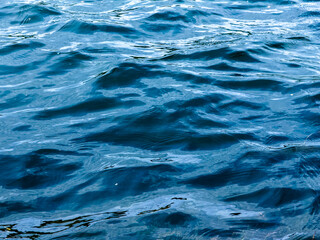 Rippling Blue Water Surface texture