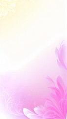 pink and white background with flowers, Watercolor abstract colorful background with waves flower pink, poster background 