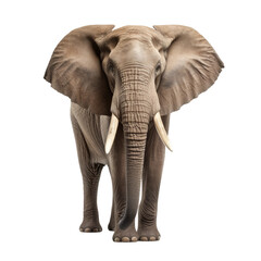 elephant isolated on white