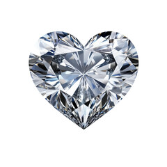 Fototapeta premium heart shaped diamond