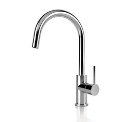 faucet isolated on white background