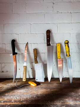 set of Butcher knives 
