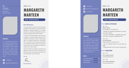 CV Resume Programmer V4