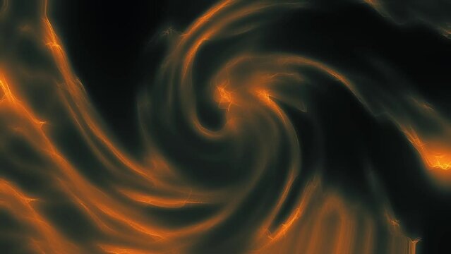 Electrical neon lights spiral