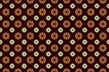 Seamless Tile Fashion Cloth Digital Visual Textile Texture Interior Background Design Wallpaper Template Art Fabric Graphic Symmetric Geometric Pattern.