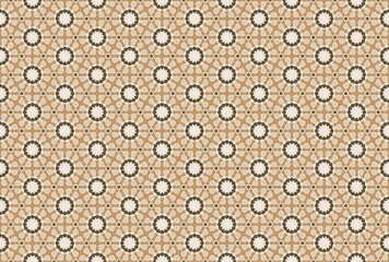 Seamless Tile Fashion Cloth Digital Visual Textile Texture Interior Background Design Wallpaper Template Art Fabric Graphic Symmetric Geometric Pattern.