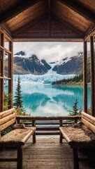 Dreamy and Cozy Wooden Cottage in Alaska