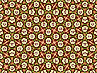 Seamless Tile Fashion Cloth Digital Visual Textile Texture Interior Background Design Wallpaper Template Art Fabric Graphic Symmetric Geometric Pattern.