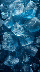 Obraz premium an aerial photograph of Iceland in winter created with Generative AI technology