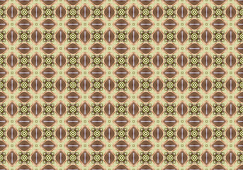 Seamless Fabric Cloth Tile Fashion Visual Background Graphic Design Template Texture Digital Interior Wallpaper Geometric Textile Symmetric Art Pattern.