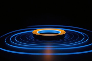 Obraz premium Background of technological concepts